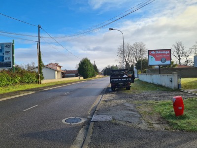panneau affichage publicitaire L987F
35, route de la Parcelle - DAX // SAINT PAUL LES DAX