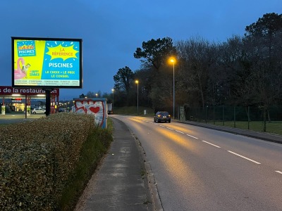 panneau affichage publicitaire L595D
Z.A. de Maignon - 16, route de Pitoys - Anglet