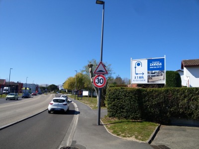 panneau affichage publicitaire B919A
23 Avenue Jean Léon Laporte - ANGLET