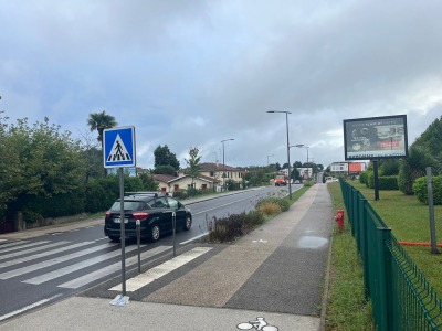 panneau affichage publicitaire L1059J
44 Bd Jacques Duclos - TARNOS
