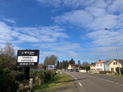 panneau affichage publicitaire L975A
153, avenue de l'Océan - DAX // SAINT PAUL LES DAX