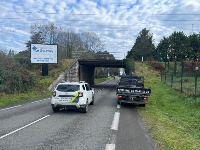 panneau affichage publicitaire A1023
Route d'Aspremont - DAX // SAINT PAUL LES DAX
