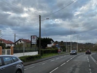 panneau affichage publicitaire S1073A
99 AVENUE DE LA MILADY - BIARRITZ