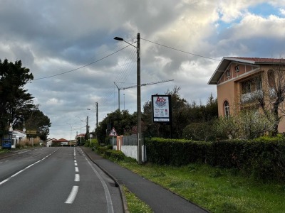 panneau affichage publicitaire S1073F
99 AVENUE DE LA MILADY - BIARRITZ