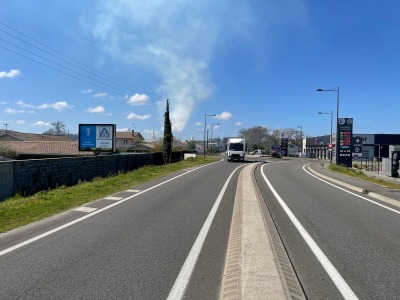 panneau affichage publicitaire L436A
5, impasse des Vignerons - R.N. 10 - SAINT VINCENT DE TYROSSE