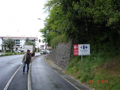 panneau affichage publicitaire P606
R.D. 918 - ST JEAN DE LUZ