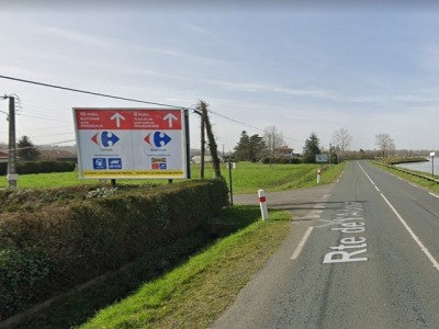 panneau affichage publicitaire B884A
1476 Route de l'Adour - LAHONCE
1476 Route de l'Adour