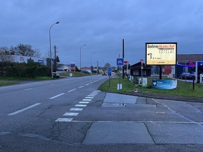 panneau affichage publicitaire L991J
2 573, avenue de la Résistance - DAX // SAINT PAUL LES DAX