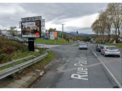 panneau affichage publicitaire L874B
R.N. 10 - Au feu du Leclerc - URRUGNE
De Ciboure vers Urrugne