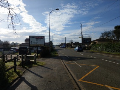 panneau affichage publicitaire L680D
558, avenue Pierre Benoît - DAX // SAINT PAUL LES DAX