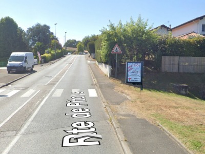 panneau affichage publicitaire S1077F
38 route de pitoys - ANGLET