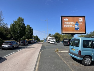 panneau affichage publicitaire L461G
109 AVENUE DU MARECHAL SOULT D810 - BAYONNE