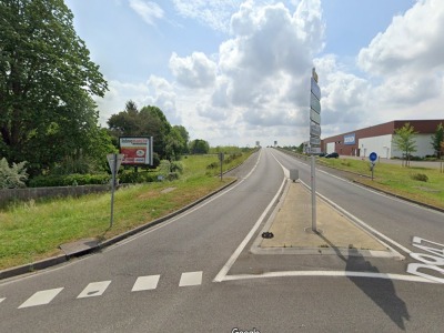 panneau affichage publicitaire L935A
 D947- Rond Point Grand Mail Rocade - DAX // SAINT PAUL LES DAX