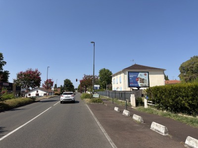 panneau affichage publicitaire L1000E
657, boulevard St Vincent de Paul - DAX // SAINT PAUL LES DAX