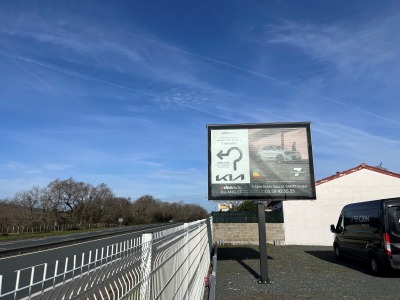panneau affichage publicitaire L972F
Chemin Arkia - USTARITZ
