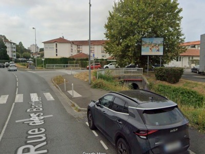 panneau affichage publicitaire L1080
RUE DES BARTHES - PARKING NORAUTO - ANGLET