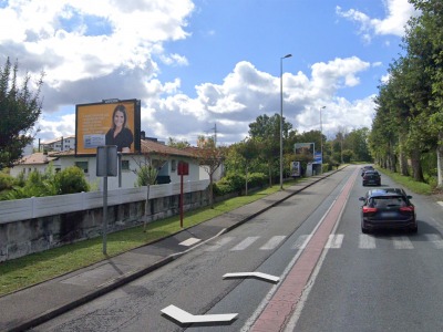 panneau affichage publicitaire L376
R.N. 10 - URRUGNE
En direction d'Hendaye