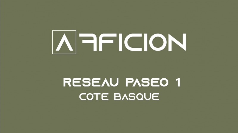 réseau d'affichage panneau publicitaire RESEAU PASEO 1 COTE BASQUE // LANDES grand sud ouest