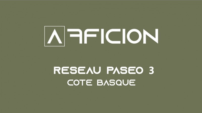 réseau d'affichage panneau publicitaire RESEAU PASEO 3 
COTE BASQUE  // LANDES
60 FACES
8M² grand sud ouest