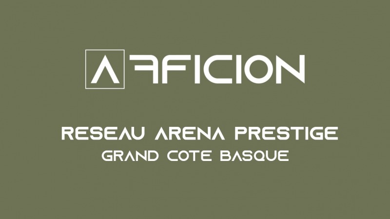 réseau d'affichage panneau publicitaire RESEAU ARENA PRESTIGE 
GRAND COTE BASQUE grand sud ouest