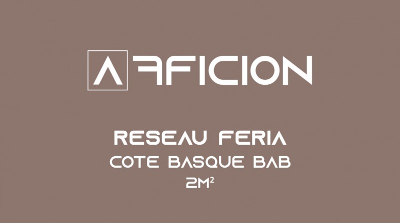 réseau d'affichage panneau publicitaire RESEAU FERIA
COTE BASQUE BAB 
50 FACES
2M² grand sud ouest