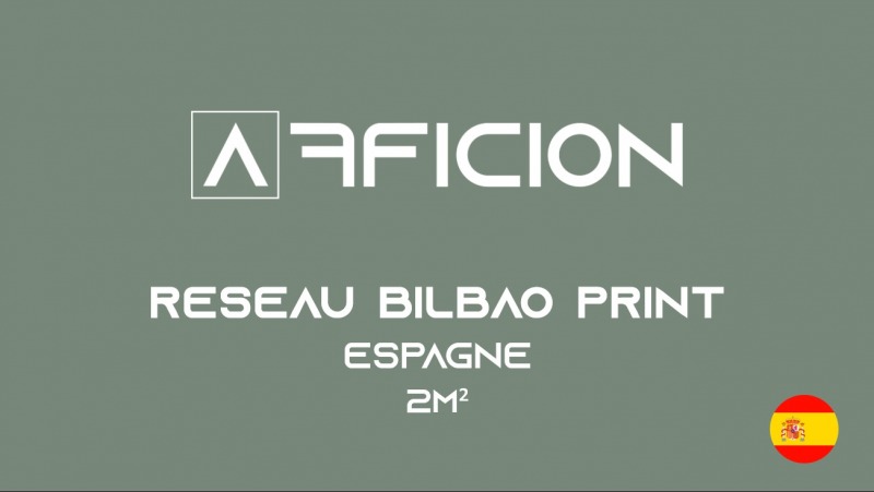 réseau d'affichage panneau publicitaire RESEAU BILBAO PRINT
PAYS BASQUE ESPAGNE
40 FACES
2M² grand sud ouest